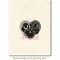 Deep Red Stamps Mechanical Heart Rubber Cling Stamp 2.1 x 2 inches